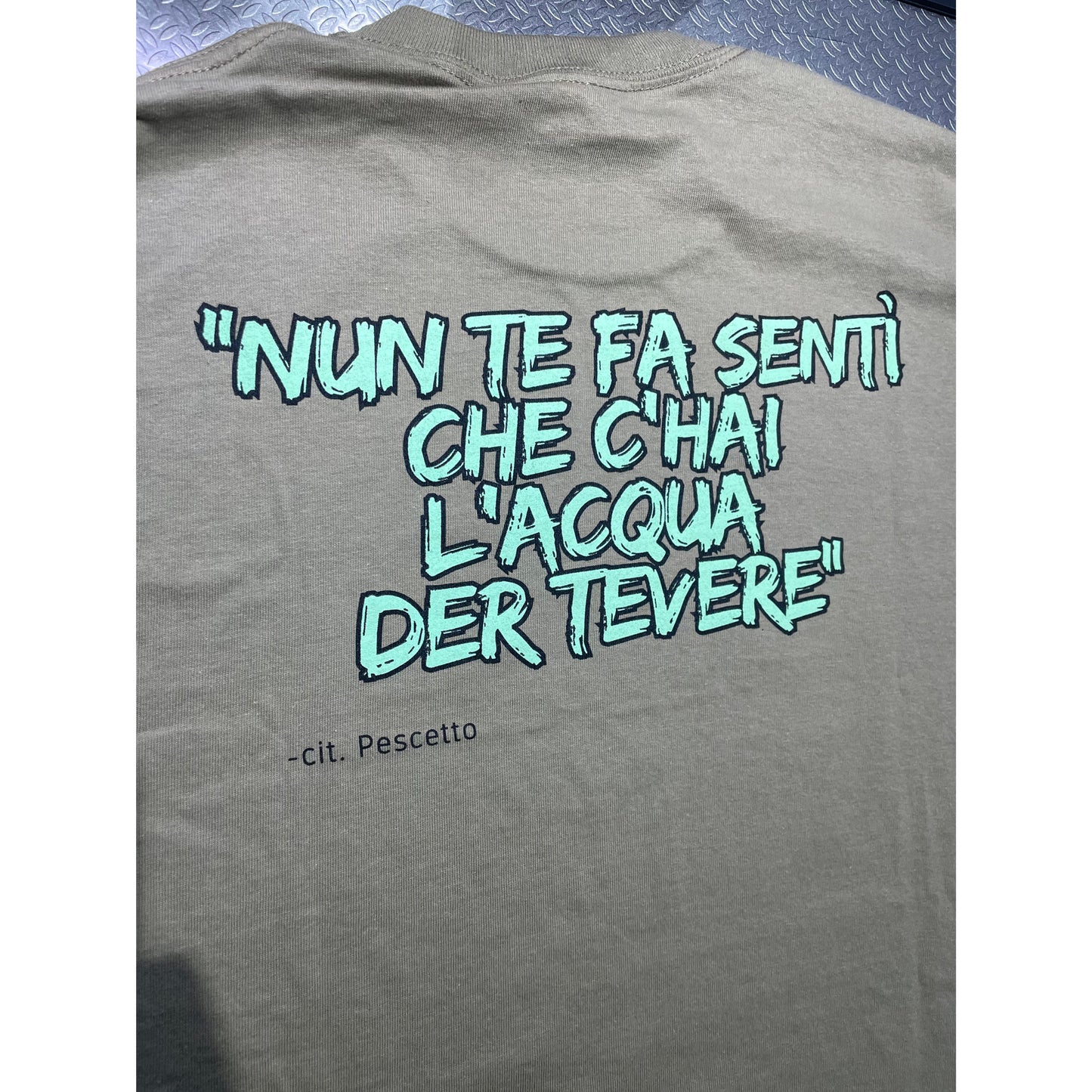 Maglietta “Acqua der Tevere”