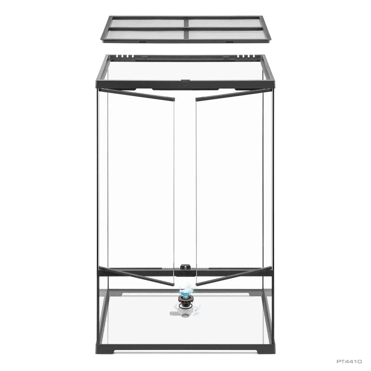 Pro Paludarium Medium X-Tall 60x45x90 cm | Exo Terra con Fondo Drenante