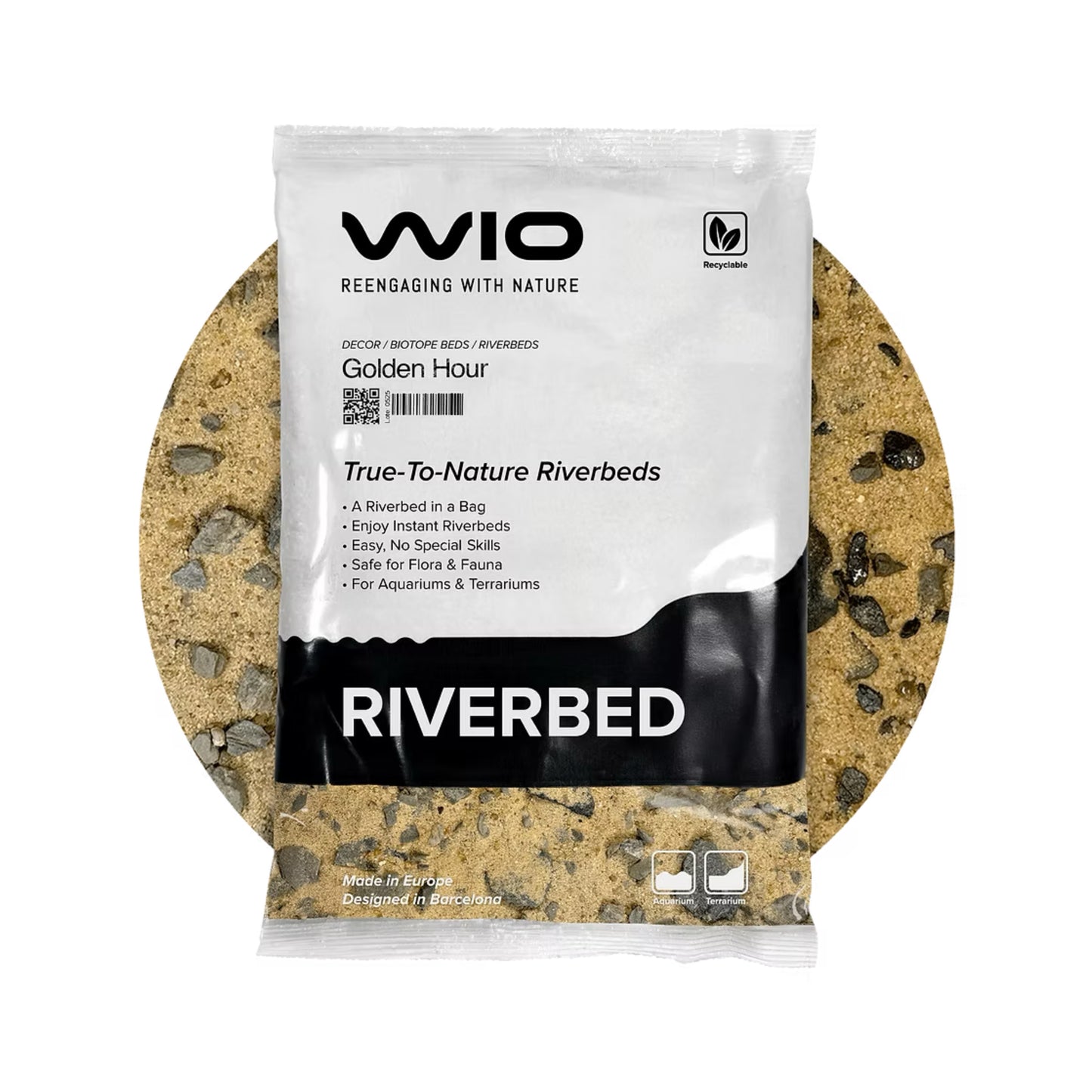 Lit de rivière de l'Heure Dorée Wio