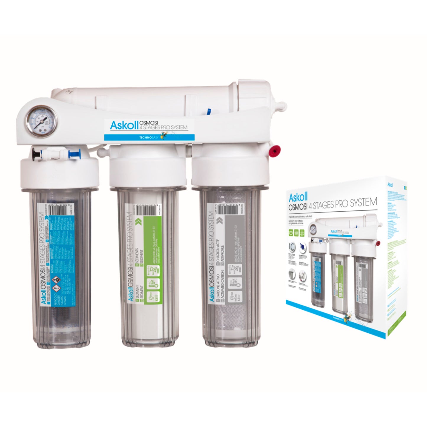 Osmosi 4 Stages PRO SYSTEM