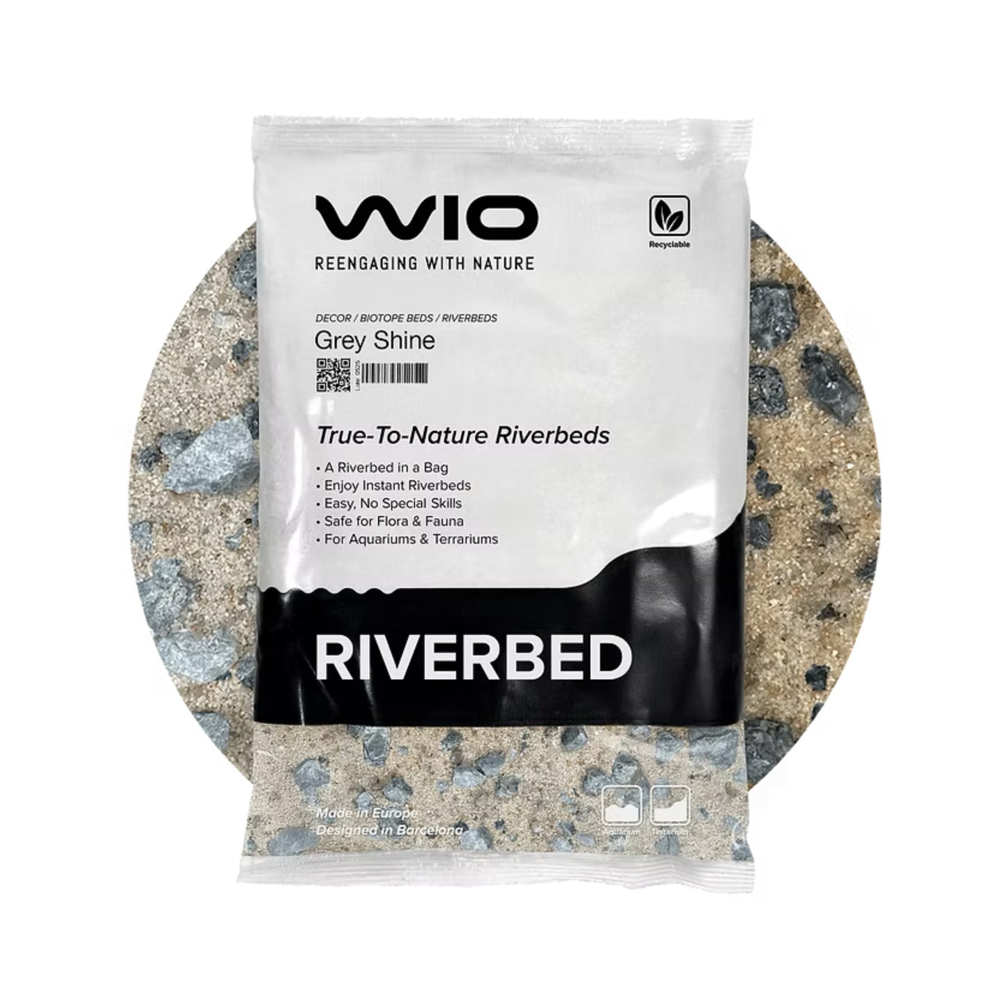 Grey Shine Riverbed Wio