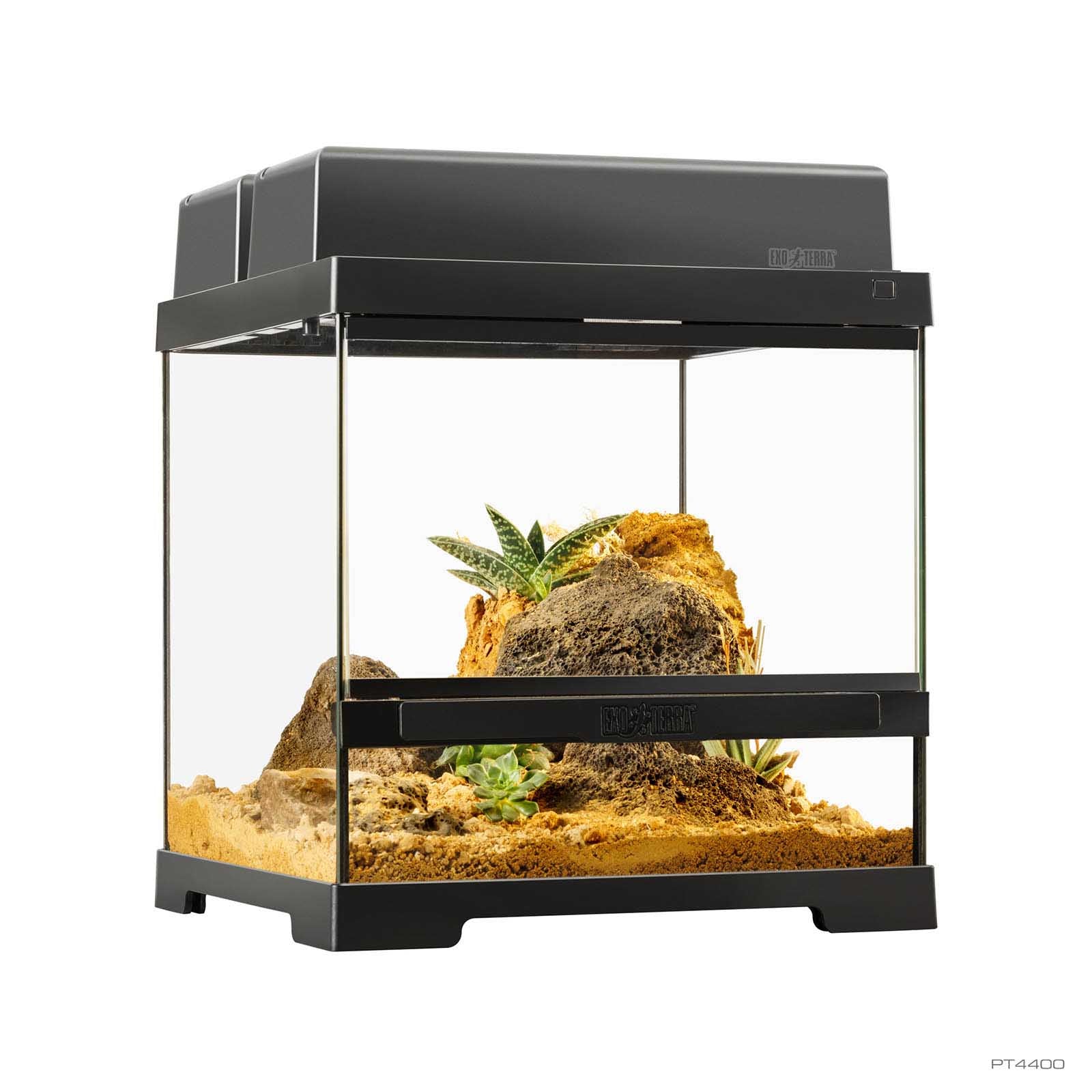 Exo Terra Pro Terrarium X-Small Wide | Terrario Naturale Avanzato per Rettili e Anfibi Animal instinct Roma