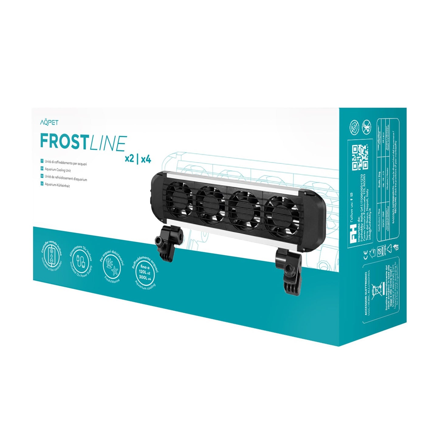 FROSTLINE Sistema di Raffreddamento per Acquari e Terrari