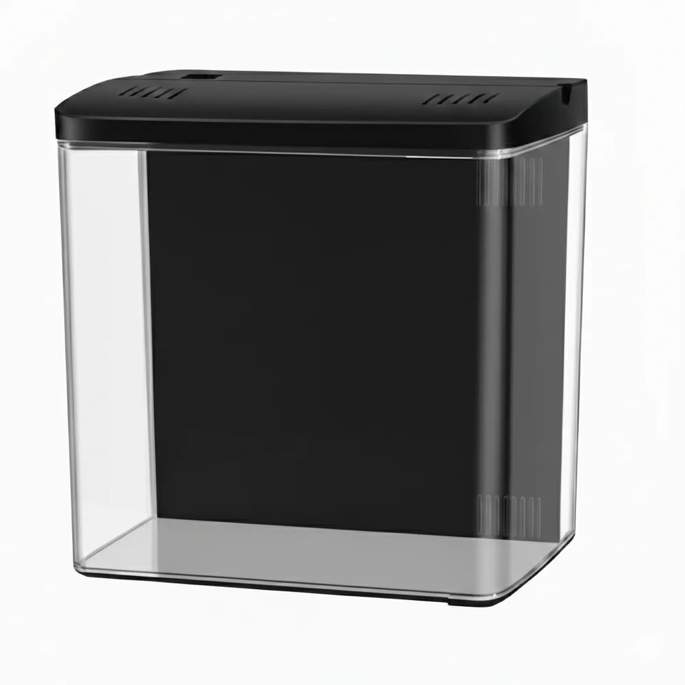 Acquario da Scrivania AQPet Neya 20x15x20 cm con LED e Filtro | Animal Instinct Roma
