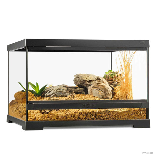 Pro Terrarium Small Low 45x45x30 cm | Exo Terra Terrario Naturale Basso