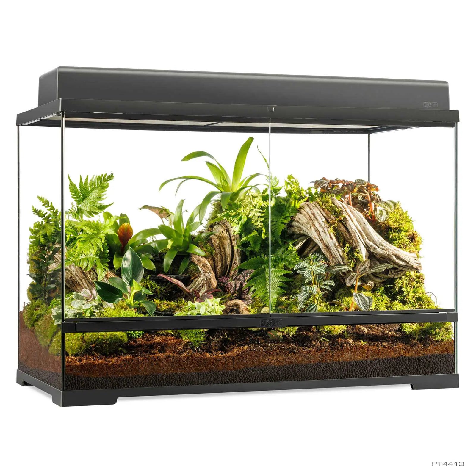 Pro Terrarium Large Tall 90x45x60 cm | Exo Terra Terrario Naturale Alto