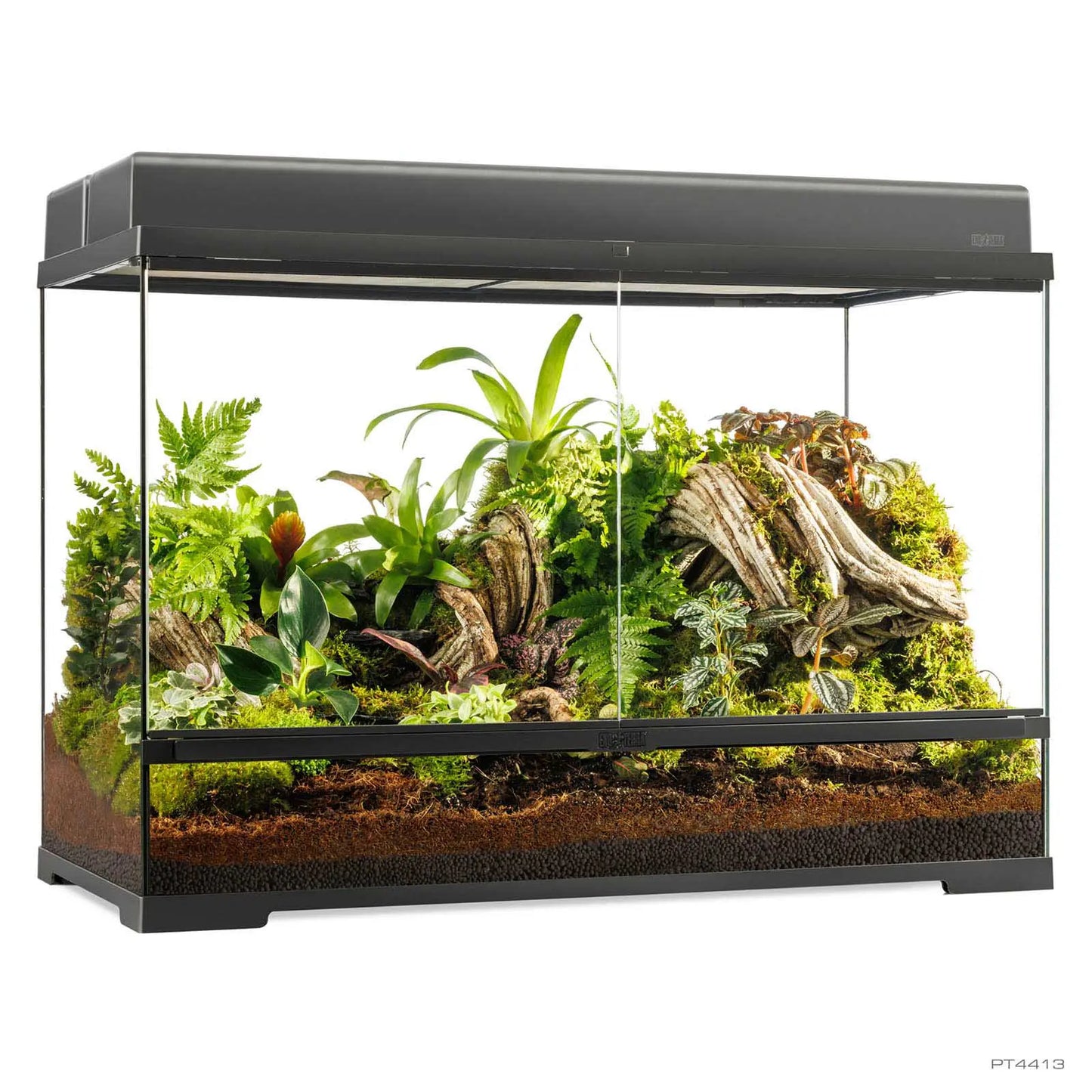 Pro Terrarium Large Tall 90x45x60 cm | Exo Terra Terrario Naturale Alto