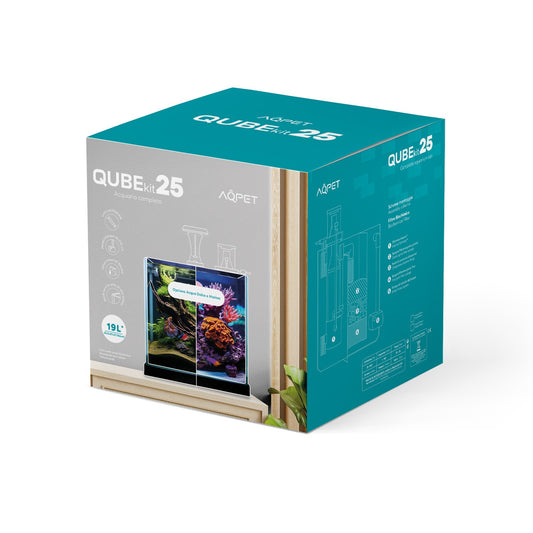 Qube Kit 25 per Acquari Fino a 50 Litri – Sistema di Filtrazione Completo